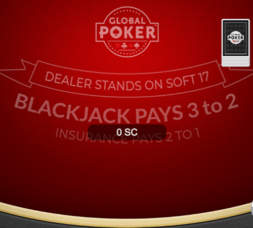 Global Poker Premium Blackjack House Rules